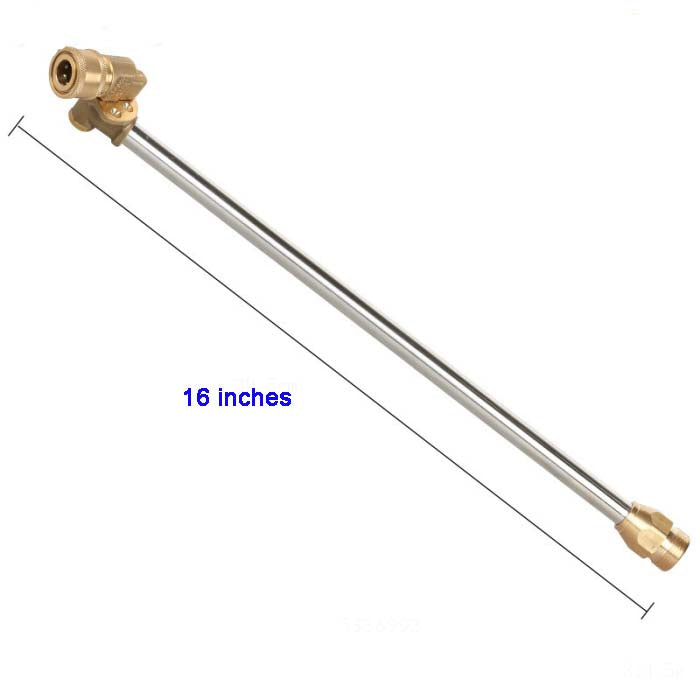 F45 High Pressure Wand with QC 180 degree Pivoting Coupling Connector Fittings