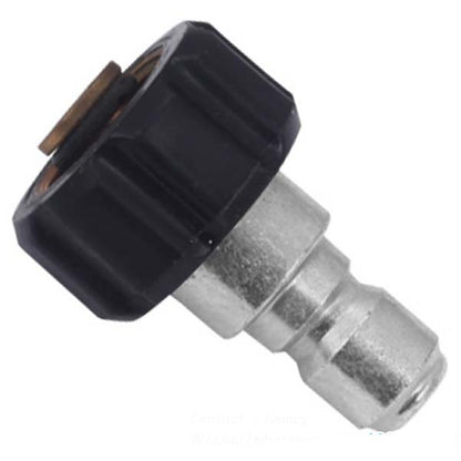 F01 1/4 or 3/8, M22-14mm or M22-15 Pressure Washer Twist Connect Fittings