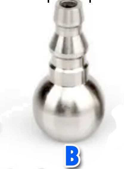 F41 Filter Ball Replacement or Upgrade for Tube of Foam Cannon Fittings