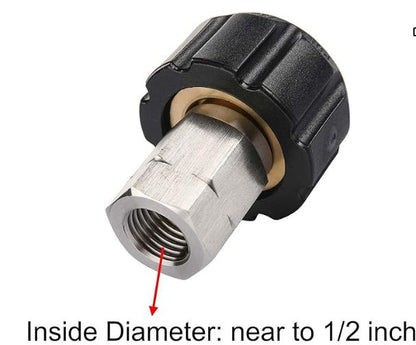 F35 M22-14 Female  to 1/4 NPT Female Belt Type Pressure Washer Adapter Fittings