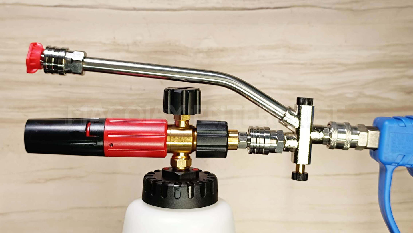 F25 Two Way Valve Spray Quick Switching Foam Cannon and Rinse Control Fittings for Car Wash