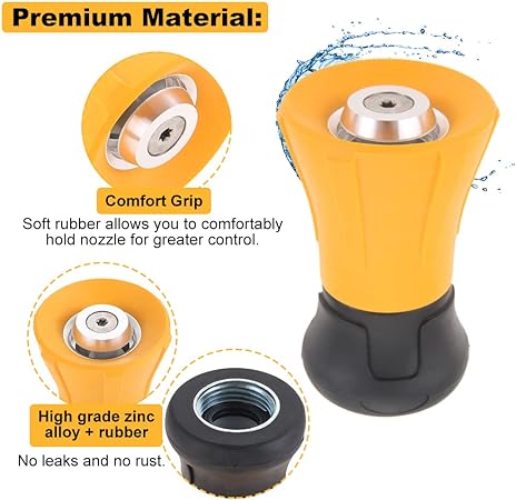 F27 Bucket Filler Nozzle or Fireman's Hose Nozzle Fittings
