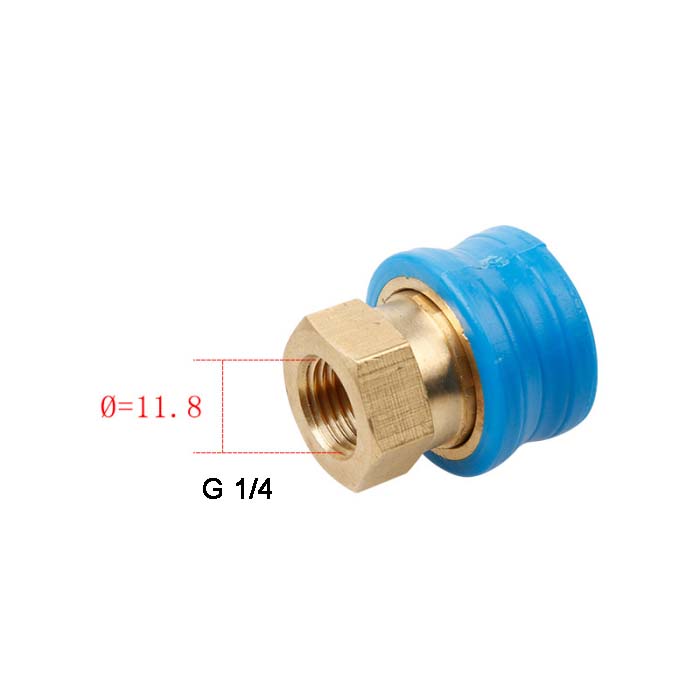 F15 1/4 QC Female to G1/4 Female for Foam Lance Adapter Fittings