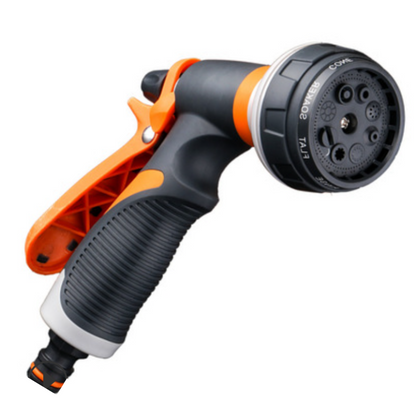 F17  Sprayer Head with 8 or 5 Spray pattern OR 5-pcs Hose Connector Fittings Set