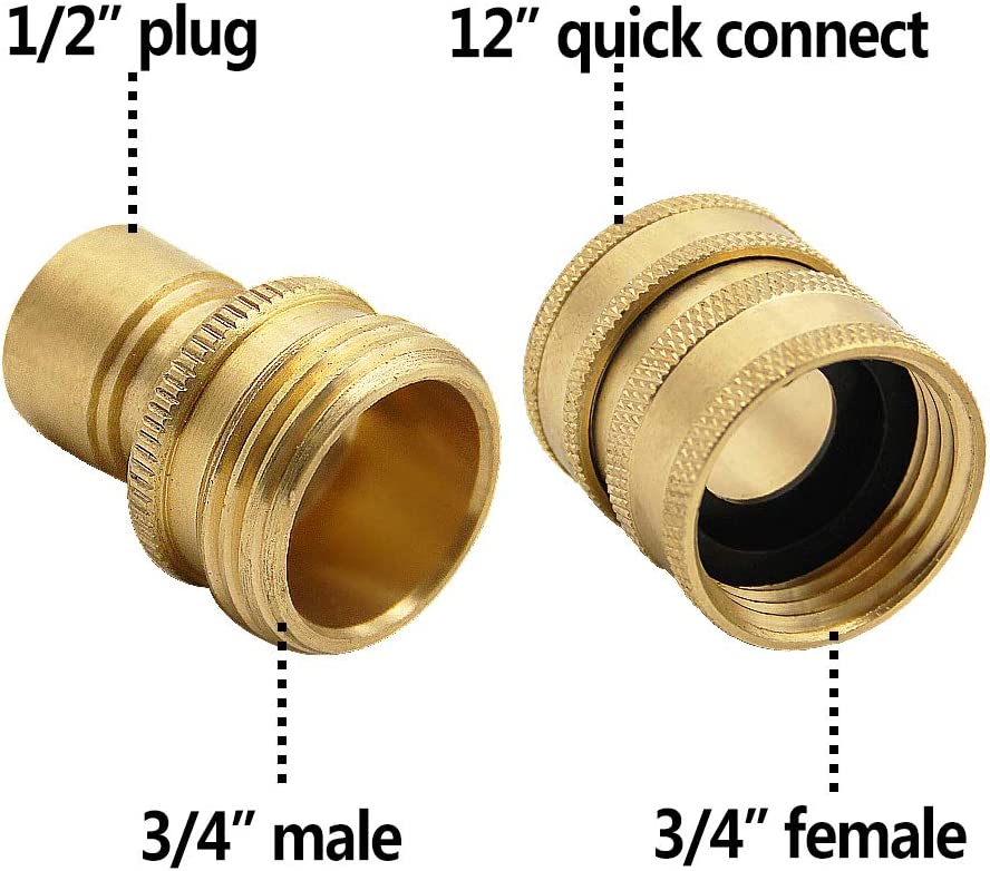 F18 9pcs Pressure Washer Adapter Fittings Set QC Kit