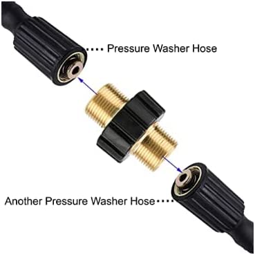 F18 9pcs Pressure Washer Adapter Fittings Set QC Kit