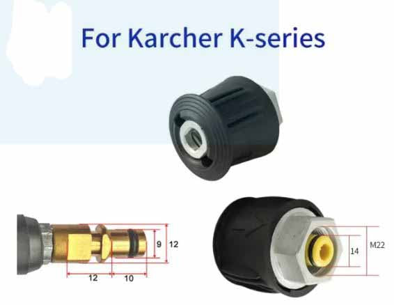 F26 Quick Release Adapter fittings for pressure Washer Gun and Machine
