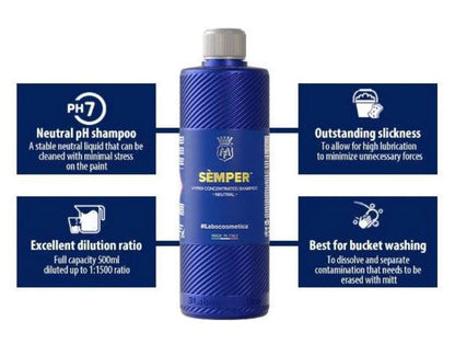 Labocosmetica Semper Neutral Maintenance Shampoo 500ml