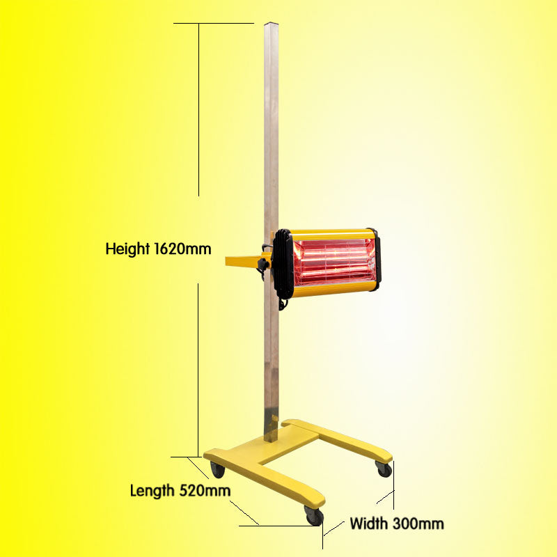 LT-008 One Lamp Shortwave Infrared Curing Light Ceramic Coating Dryer Lamp