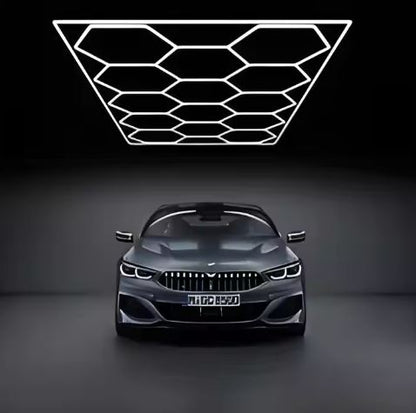 LT-016 Hexagon Garage 14 Honeycomb Hex Detailing Set
