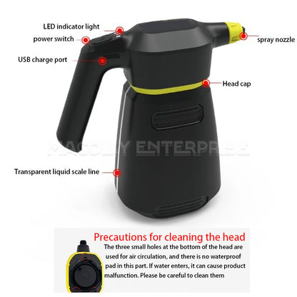 SP-006 Rechargeable Portable Electric Foamer, Detailing Sprayer
