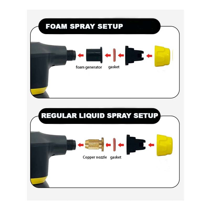 SP-006 Rechargeable Portable Electric Foamer, Detailing Sprayer