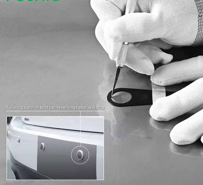 WR-093 Circle Cutting Template for Car Parking Sensor PPF installation