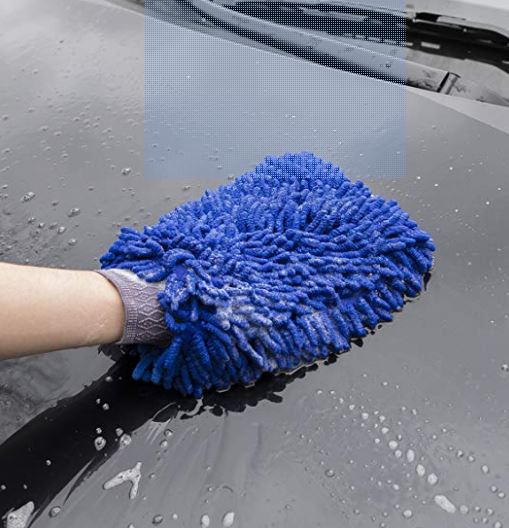 Premium Chenille Fiber Car Wash Mitt