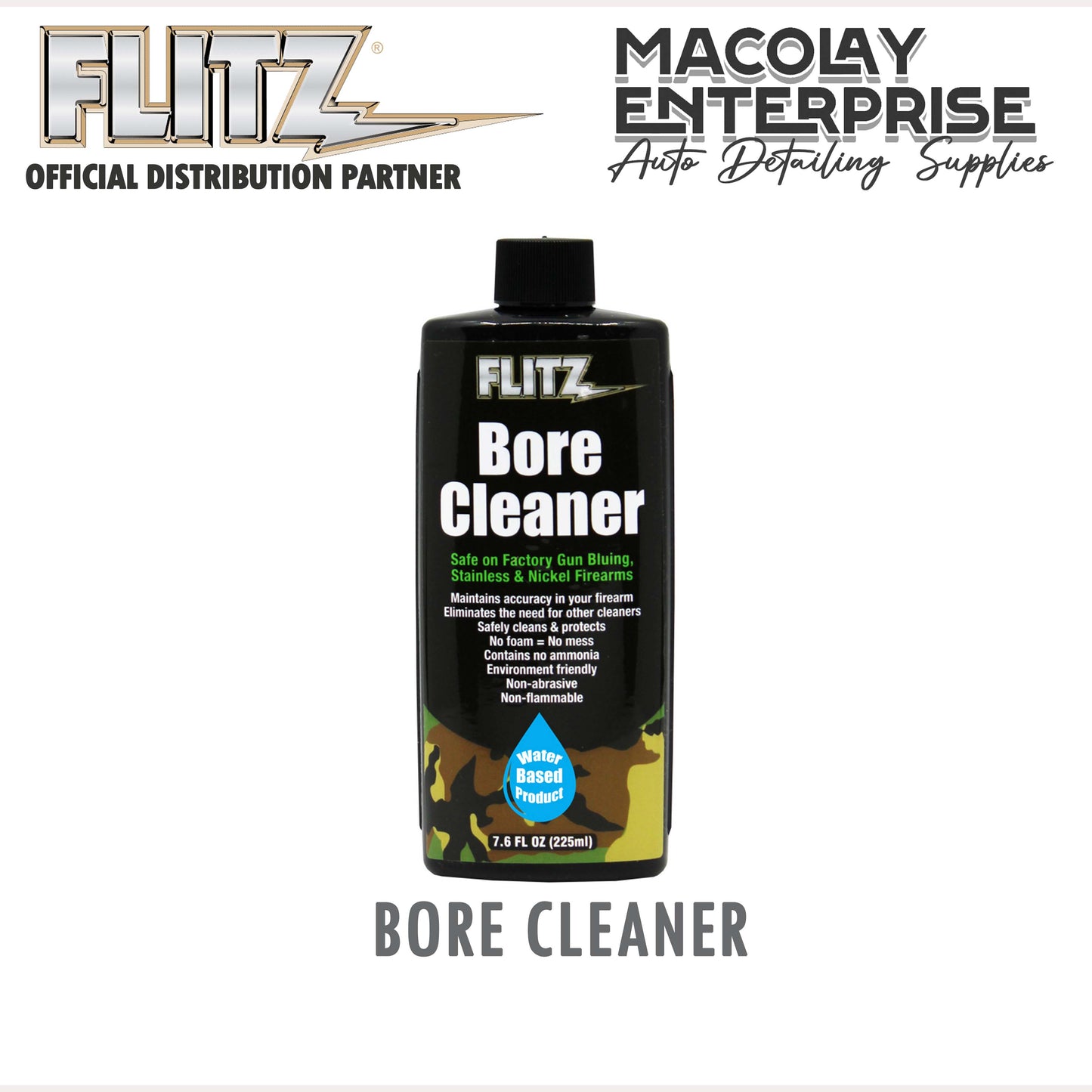 FLITZ Bore Cleaner  225ml