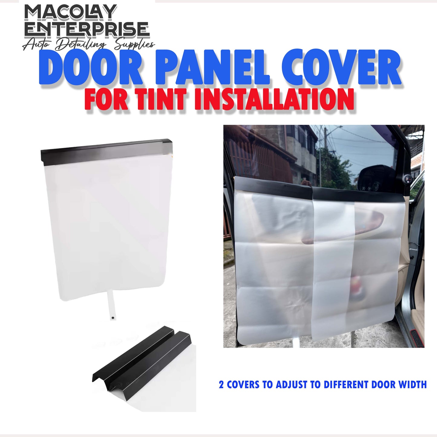 WR-126 Door Panel Cover for Tint Installation