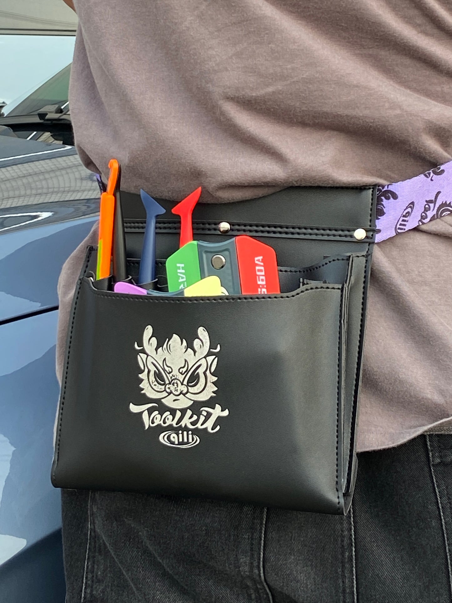 WR-129 QILI Sling Tool Bag for Tint and PPF Tools