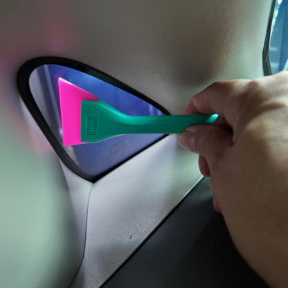 WR-131 Dual Tip Qili Mini Squeegee for Quarter Panels Car Tint