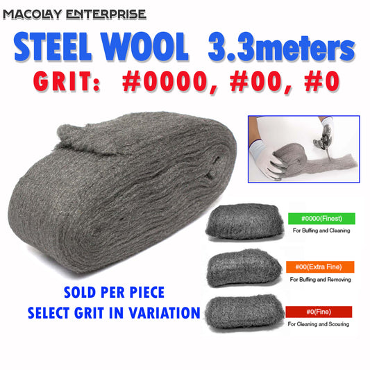 Steel Wool Grade #0000 #00 #0 Metal Wire Mesh