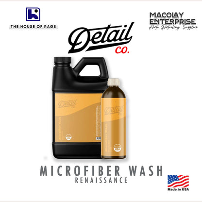 Detail Co. Renaissance Microfiber Towel Wash