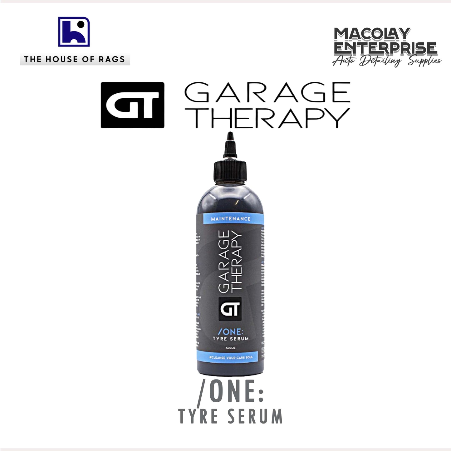 Garage Therapy /ONE: Tyre Serum 500ml