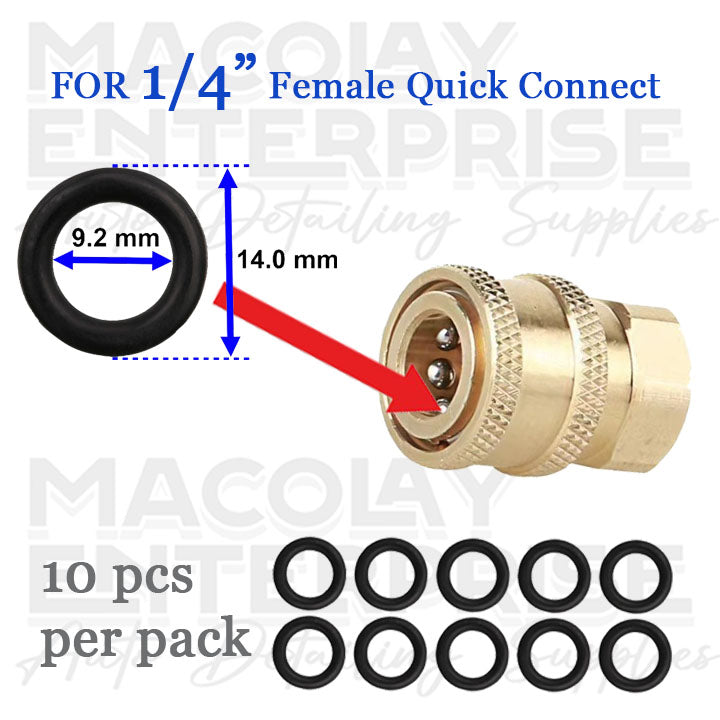 F48 Pressure Washer Quick Connect Rubber O-Ring Replacement