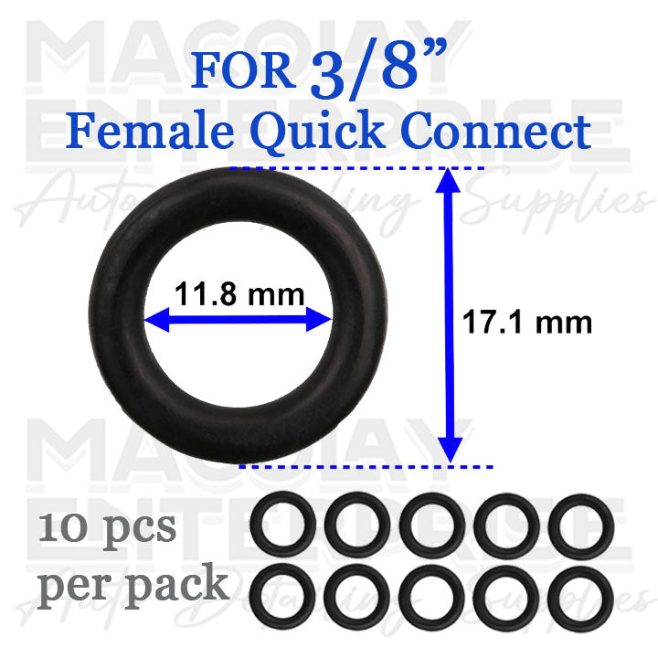F48 Pressure Washer Quick Connect Rubber O-Ring Replacement
