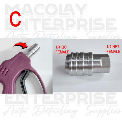 F49 Pressure Washer Self-Locking Quick Connect Fittings