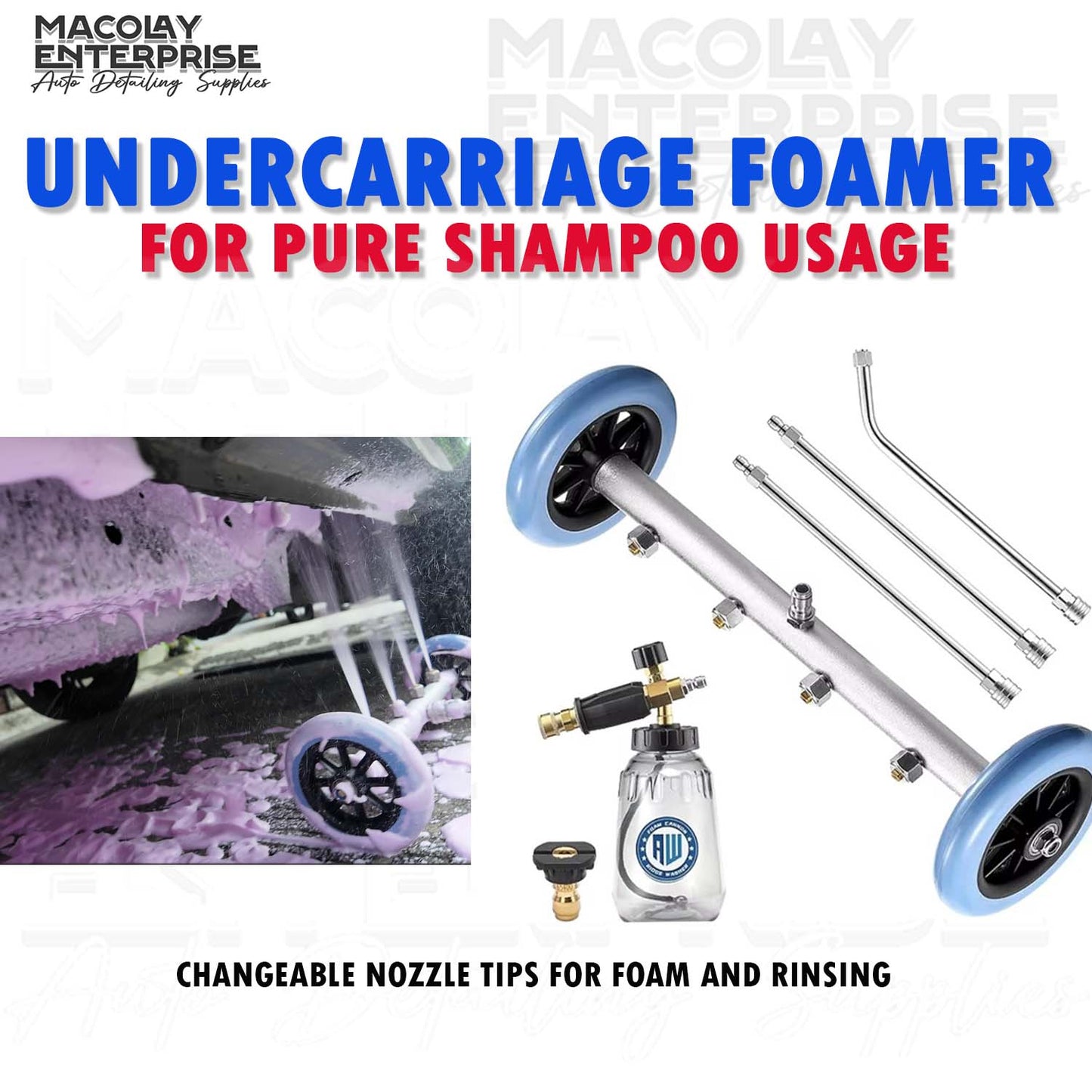 PA-029 Undercarriage Foamer underwash