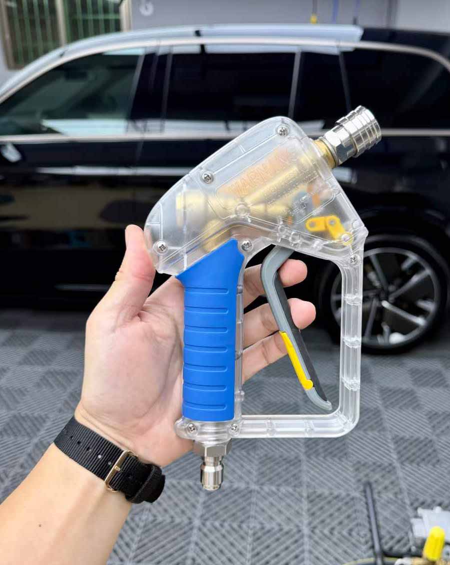 PA-030 MTRAZOR High Pressure Washer Gun Push Lock Nozzle and Smooth Swivel Anti Hose Tangle