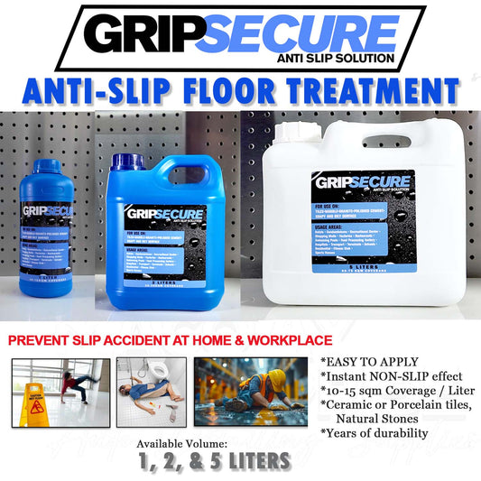 Grip Secure Anti-Slip Floor Treatment for Tiles and Natural Stones
