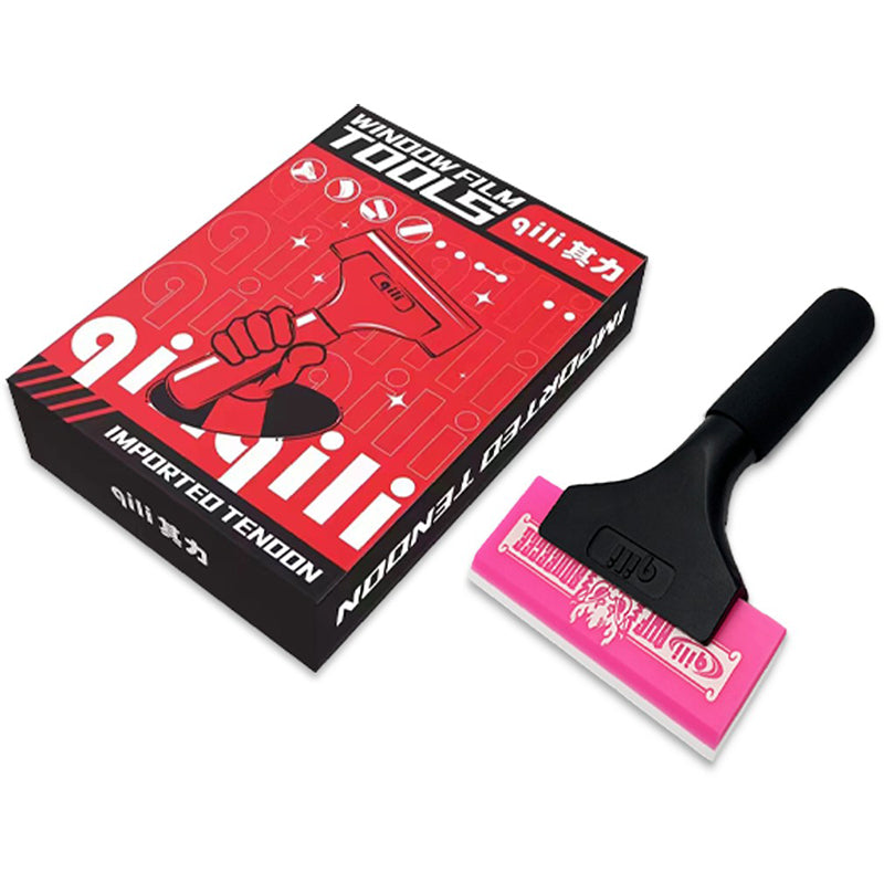 WR-134 Qili Pink Squeegee for Car Tint Macolay Enterprise