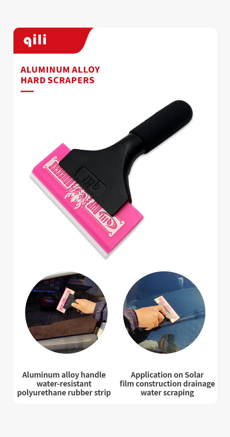 WR-134 Qili Pink Squeegee for Car Tint Macolay Enterprise