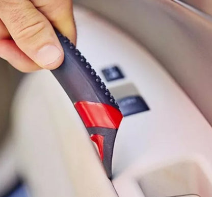 IN-40 Hard Bristles Interior Detailing Brush with Non-Slip Rubber Grip Handle