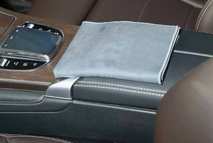 Finishing Towel Chamois + Coral Fleece Streak Free