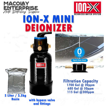 DT-038 ION-X MINI Deionizer Water Softener Spotless Car Wash System