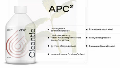Cleantle APC2 All Purpose Cleaner No sodium hydroxide 500ml