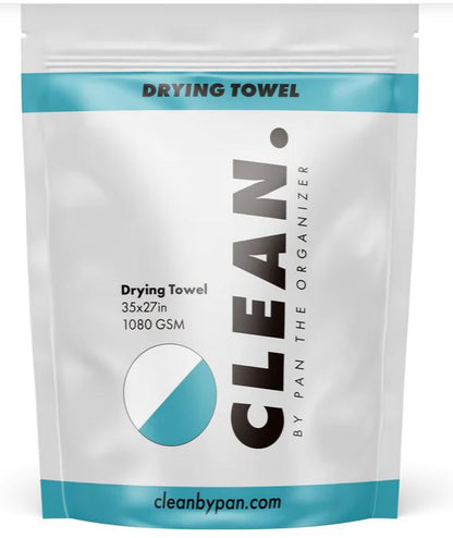 Clean by Pan the Organizer Drying Towel 35x27in Car Drying Blanket Towel