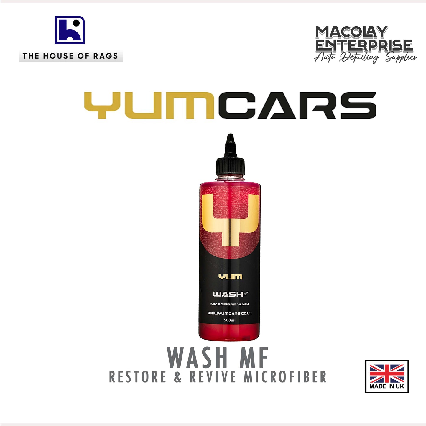 YUMCars Wash MF Microfiber Revive 500ml THOR