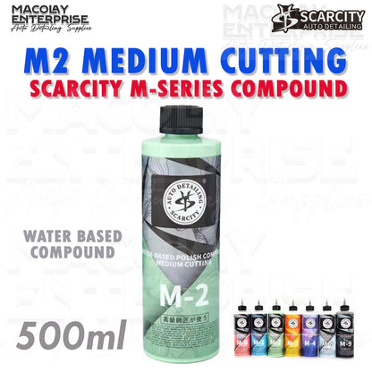 Scarcity M Series Compound, Water-Based Car Detailing Compound 500ml