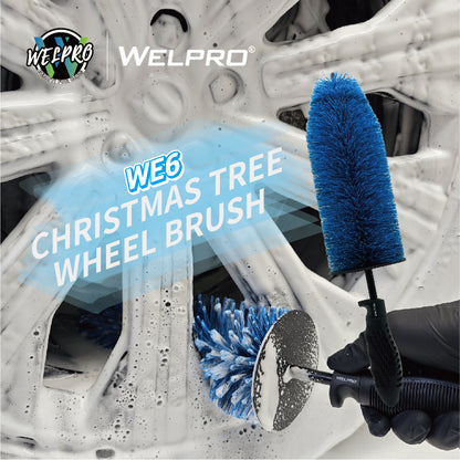 WH-01E Welpro Dark Blue SOFT Wheel Brush