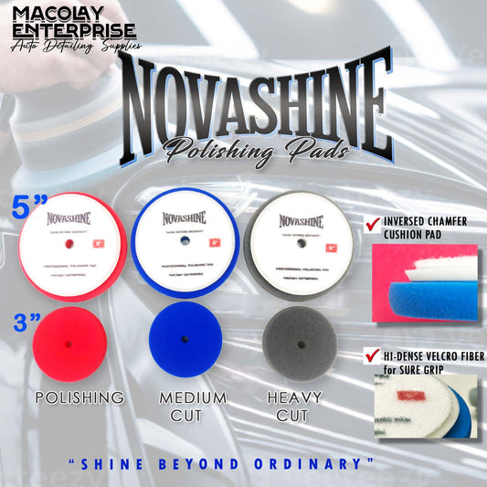 PO-036 Novashine Polishing Foam Pad for 5 or 3-inch Polishers