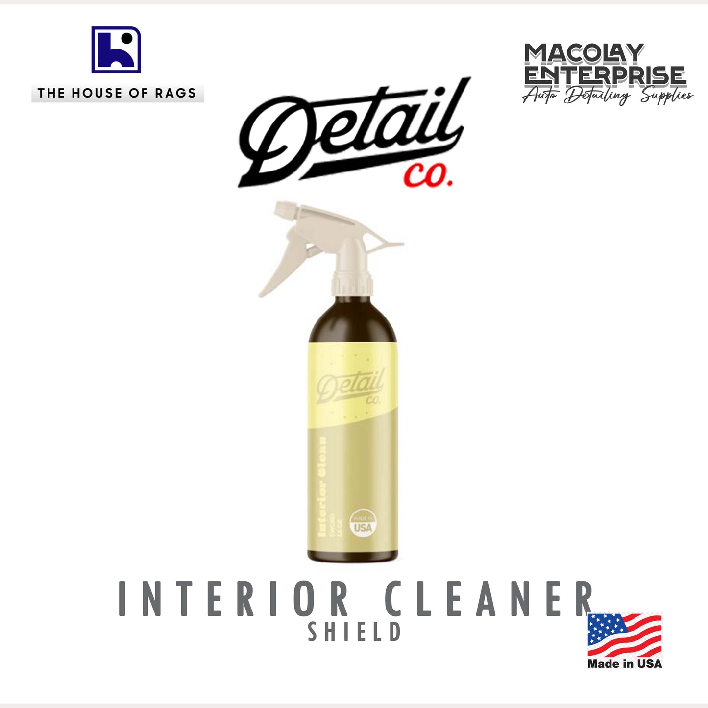 Detail Co. Sword Interior Cleaner 16oz THOR