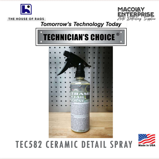 Technician's Choice TEC582 Car Ceramic Detail Spray 500ml Rebottled