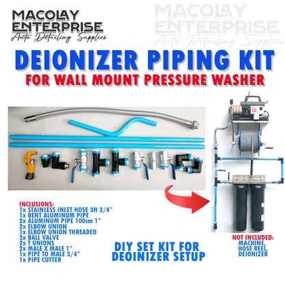 F53 Piping Kit for Deionized Water Wall Mount Pressure Washer System