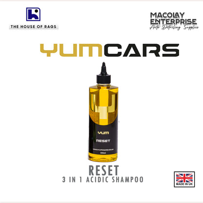 YUMCars Reset 3 in 1 Acidic Shampoo  500ml THOR