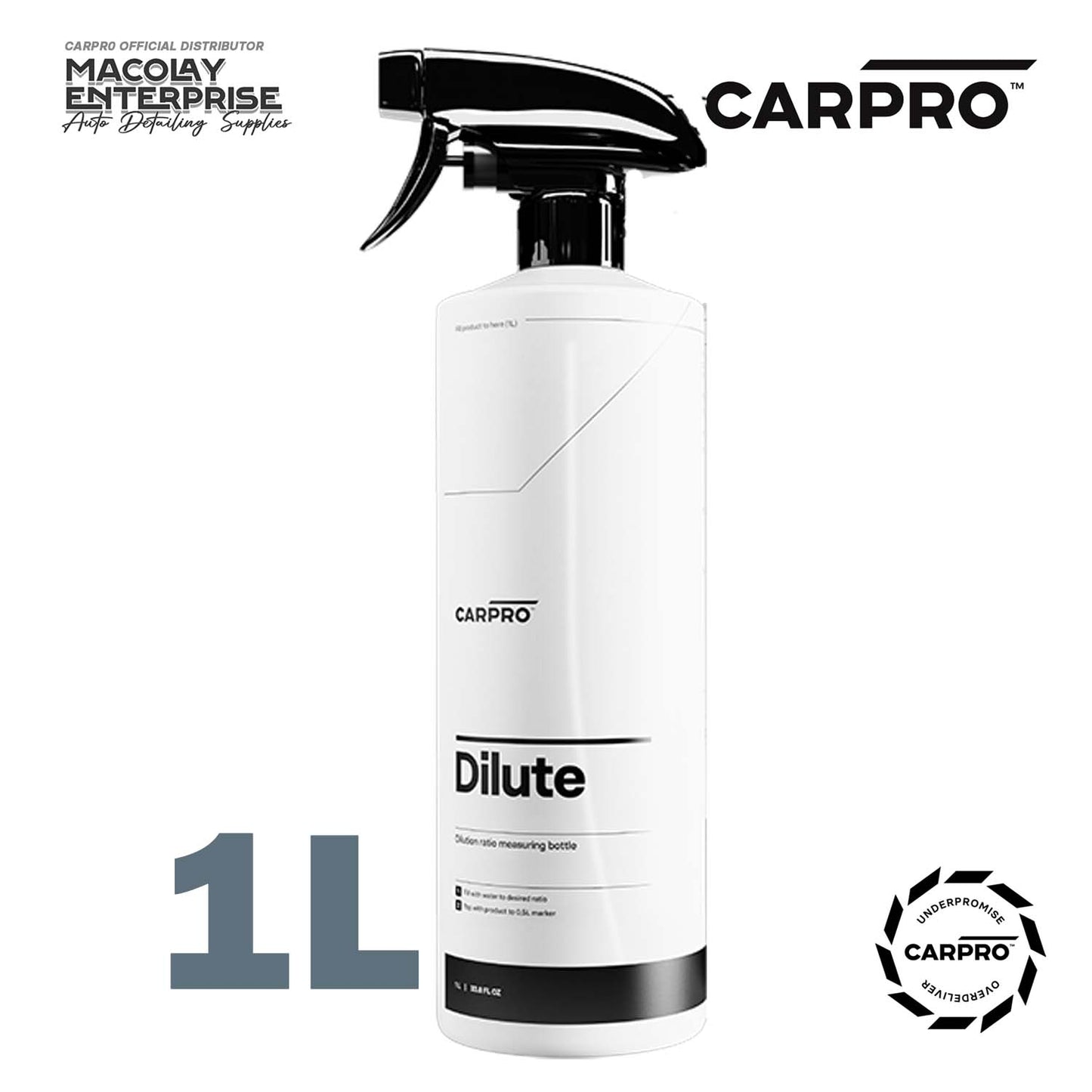 CarPro Dilute Bottle 1000ml or 500ml