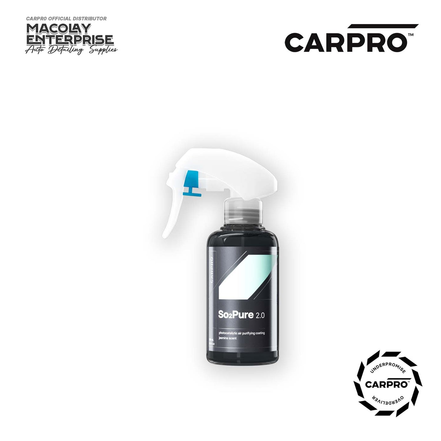 CarPro SO2Pure 2.0 Photocalytic Interior Coating Deodorizer