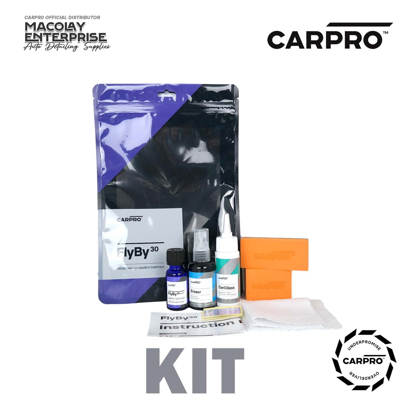 CarPro CQUARTZ Flyby30 20ml Kit or Non-kit