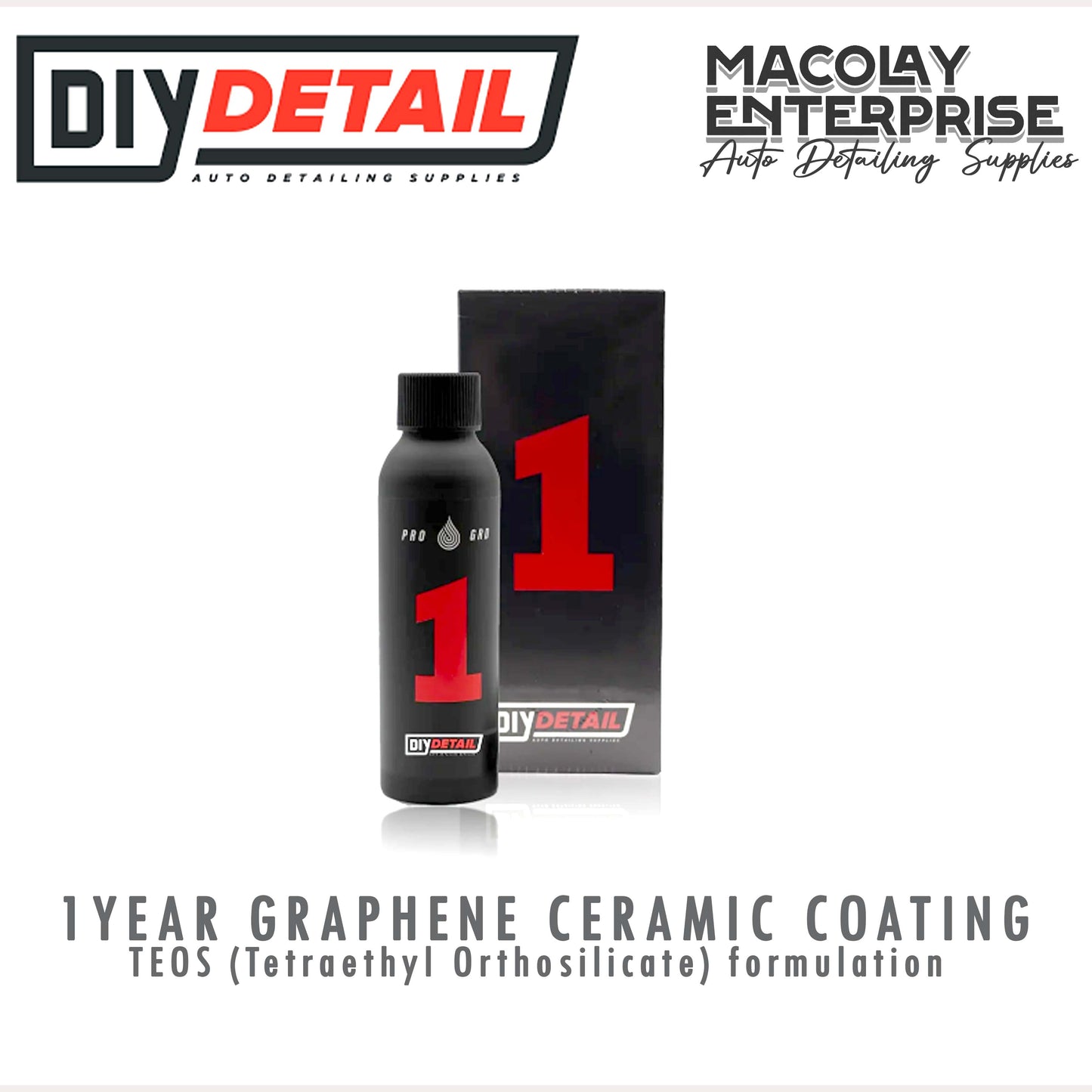 DIY Detail 1 Year Graphene Ceramic Coating  120ml